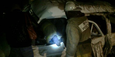 Под Тулой перевернулся автобус с рабочими из Орловской области
