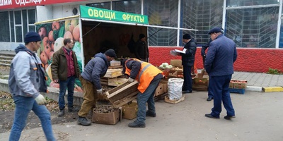 В Туле торговцев "переселяют" на ярмарку