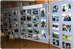 В фойе бывшего областного ДК развернулась фотовыставка, рассказывающая о буднях липецкой милиции