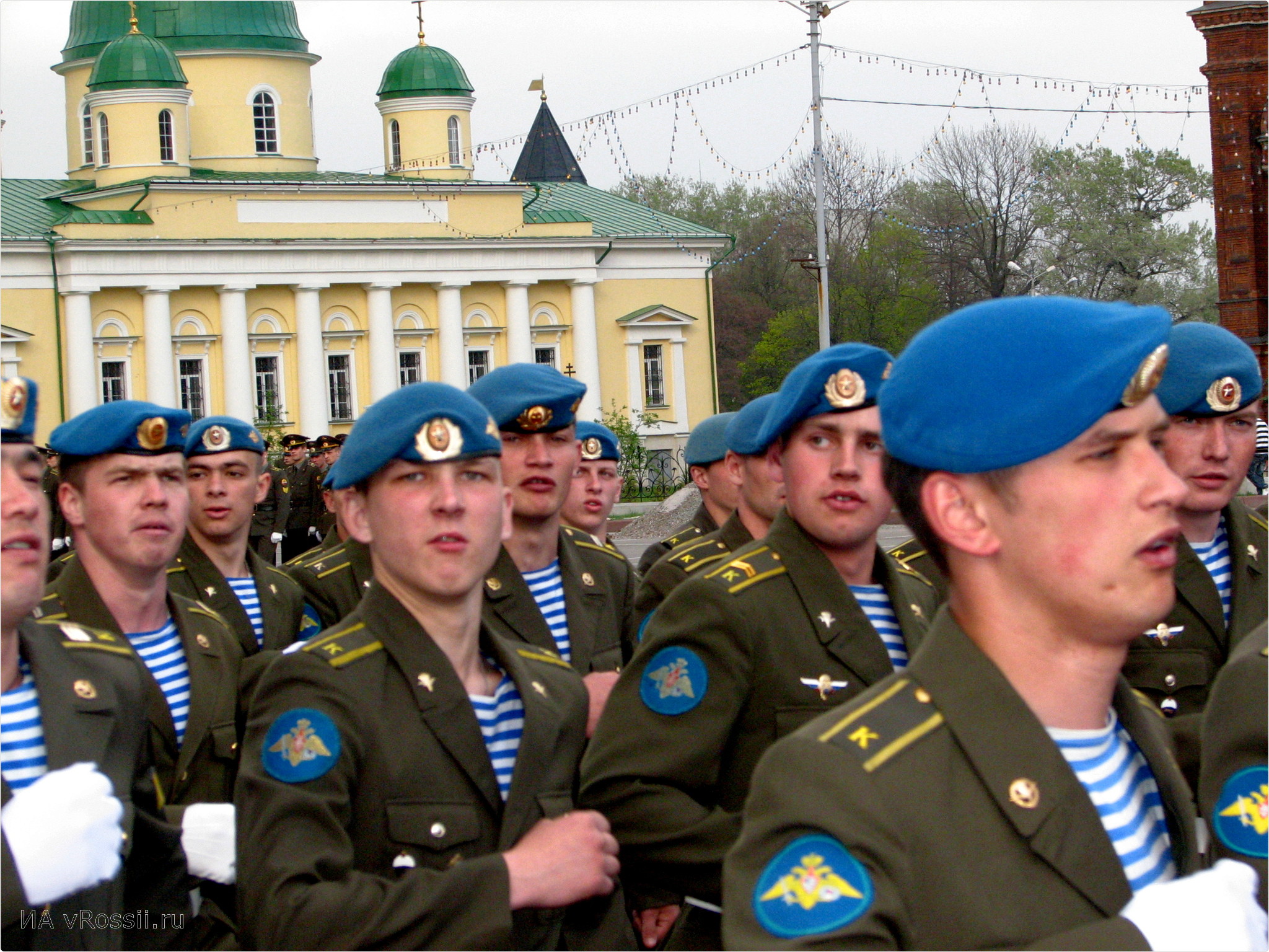 В Туле прошла генеральная репетиция Парада Победы