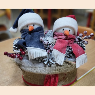 "Волшебные Снеговики-Весельчаки"