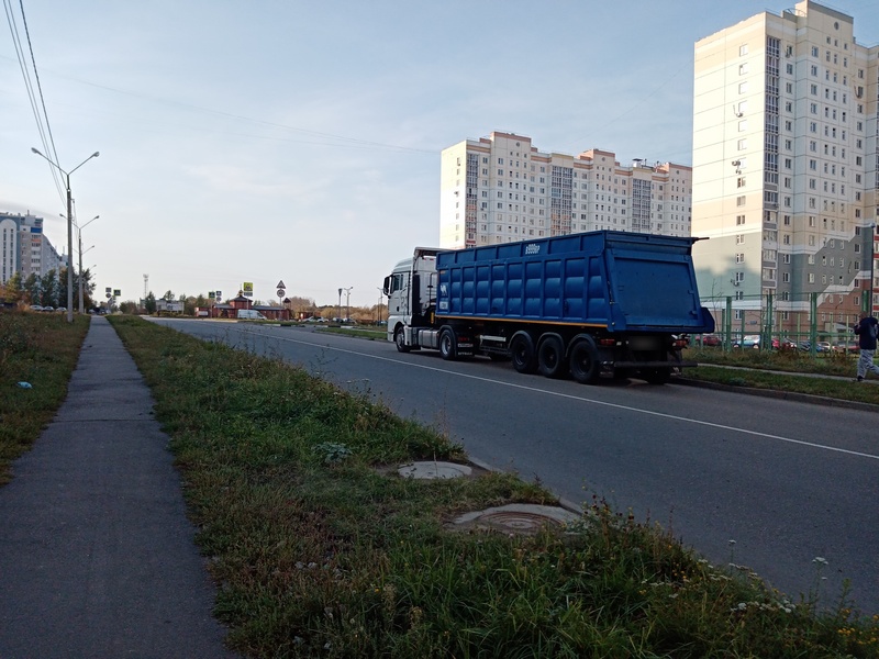 Жительница Тулы пожаловалась на большегрузы