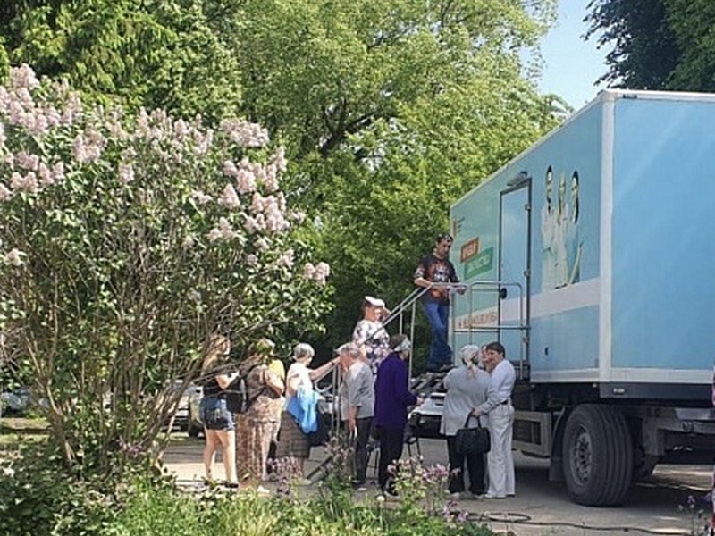 Мобильные бригады врачей приняли 1700 человек