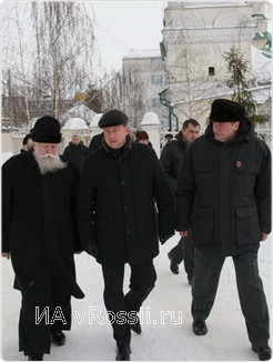 Губернатор посетил строительство начальной школы Тульской Православной классической гимназии